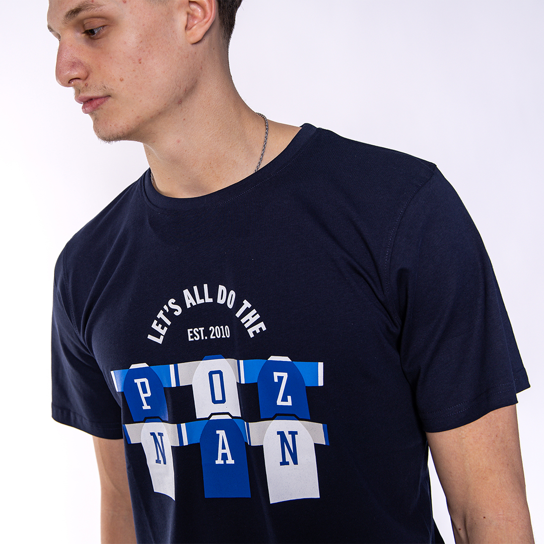 KOSZULKA THE POZNAN EST.2010 GRANATOWA