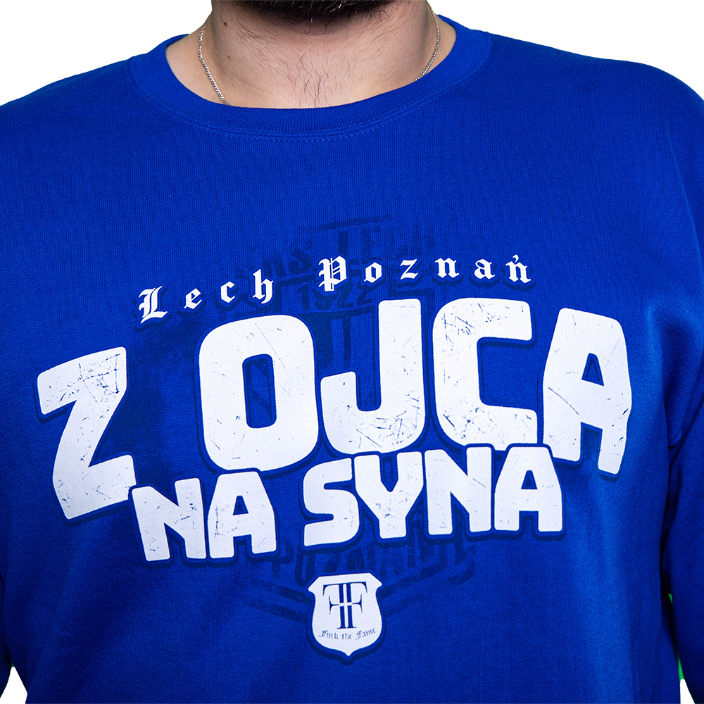 BLUZA Z OJCA NA SYNA NIEBIESKA