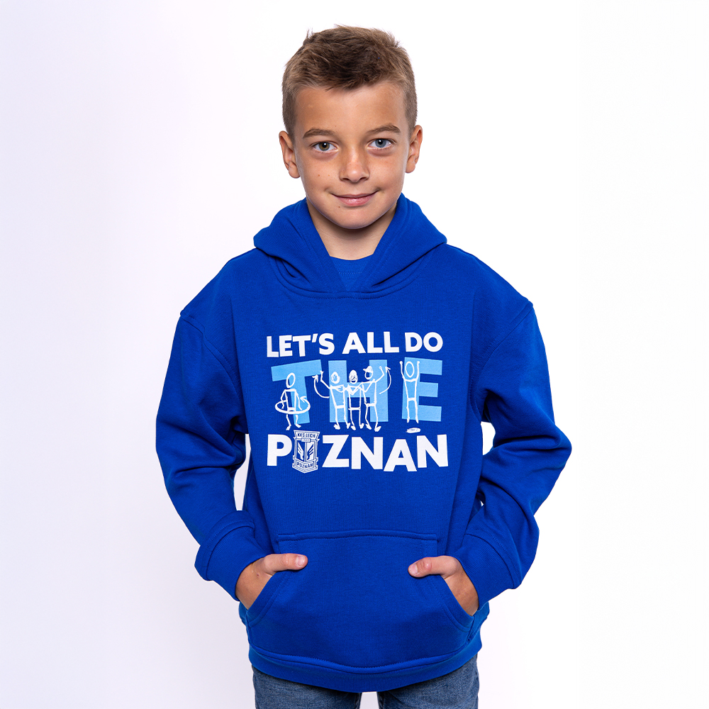 BLUZA DZIECIĘCA HOW TO DO THE POZNAN NIEBIESKA