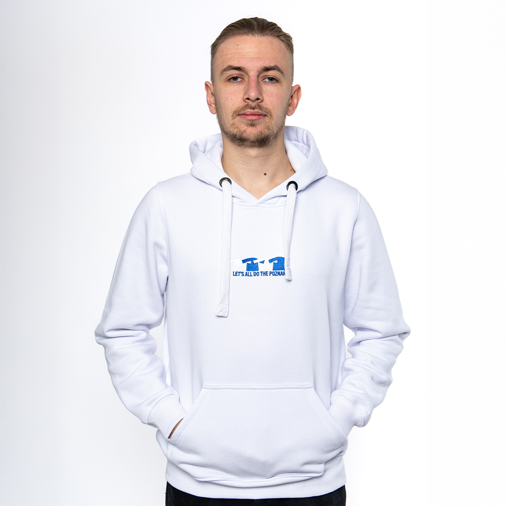 BLUZA HAFTOWANE KOSZULKI THE POZNAN BIAŁA