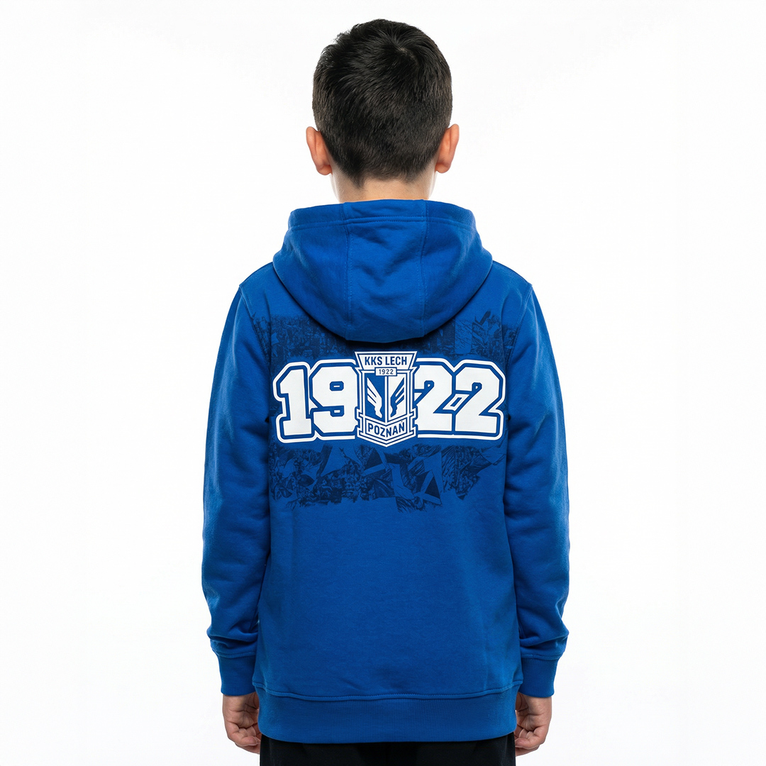 BLUZA DZIECIĘCA ROZPINANA HERB 1922 NIEBIESKA