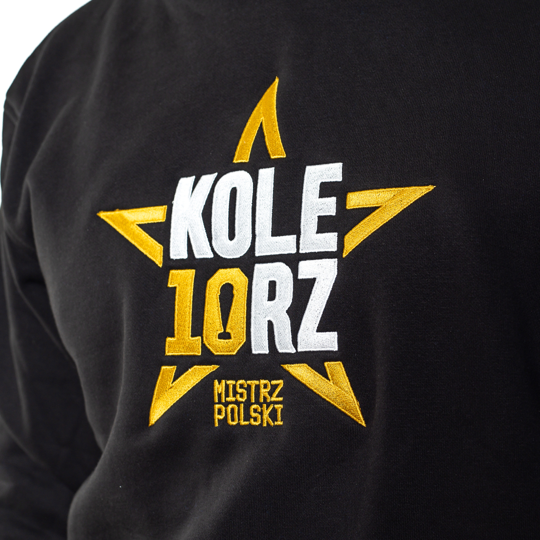 BLUZA MISTRZ POLSKI 2026 HAFT CZARNA