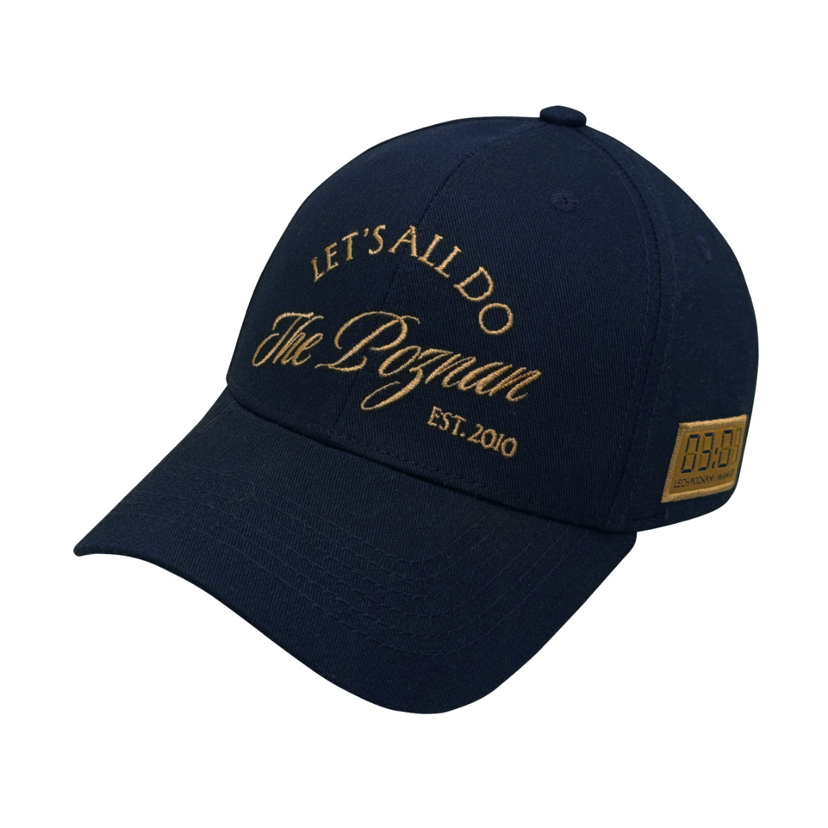 CZAPKA BASEBALLOWA PREMIUM THE POZNAŃ EST.2010 GRANATOWA