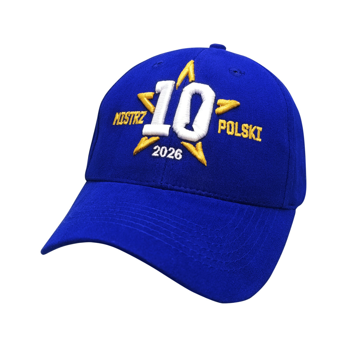 CZAPKA BASEBALLOWA MISTRZ POLSKI 2026 NIEBIESKA