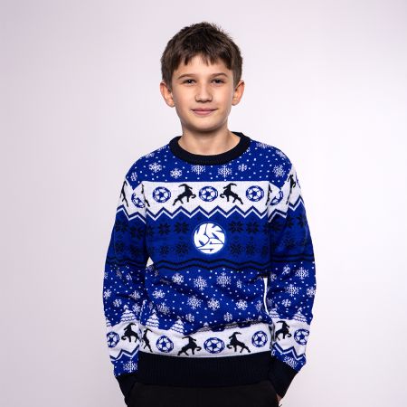 SWETER DZIECIĘCY ŚWIĄTECZNY KKS