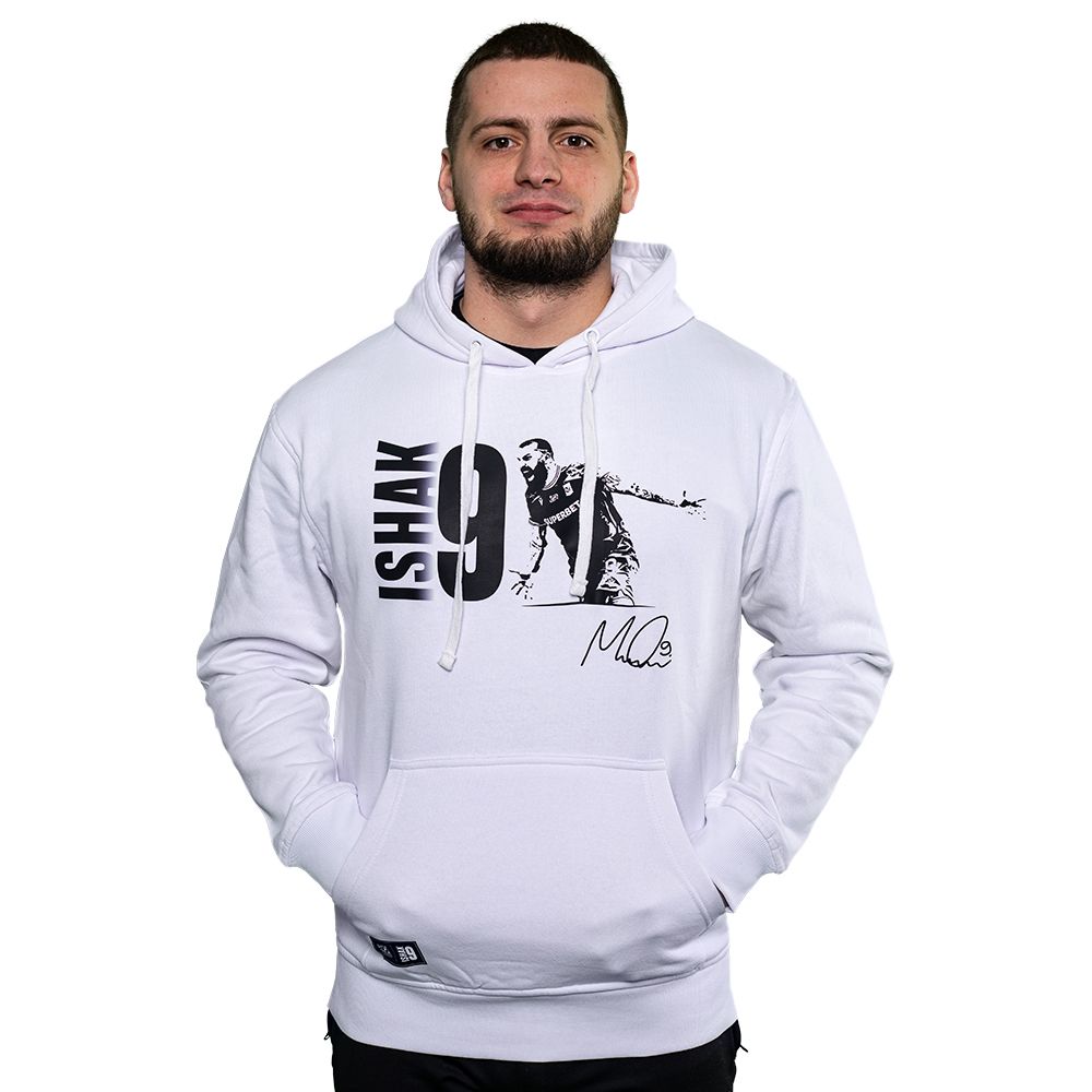 BLUZA ISHAK9 BIAŁA