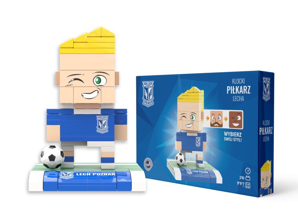 KLOCKI PIŁKARZ LECHA