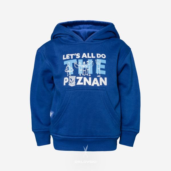 BLUZA DZIECIĘCA HOW TO DO THE POZNAN NIEBIESKA