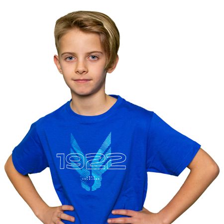 KOSZULKA DZIECIĘCA 1922 SKRZYDŁA NIEBIESKA