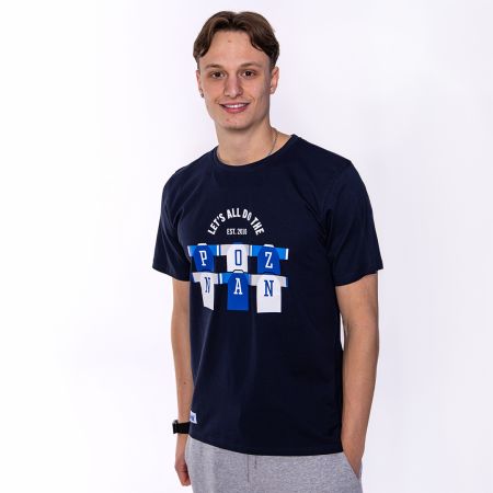 KOSZULKA THE POZNAN EST.2010 GRANATOWA