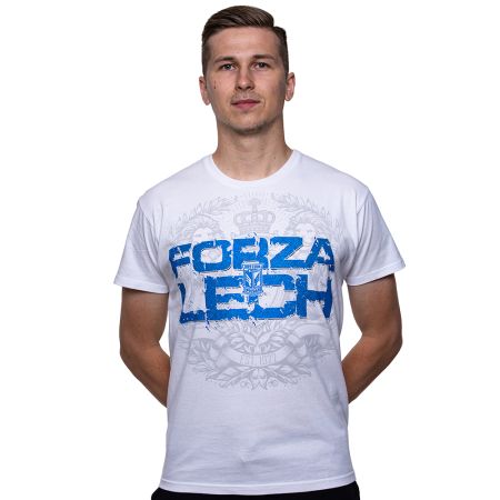 KOSZULKA FORZA LECH BIAŁA