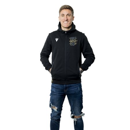 Bluza rozpinana Macron Kole100rz czarna