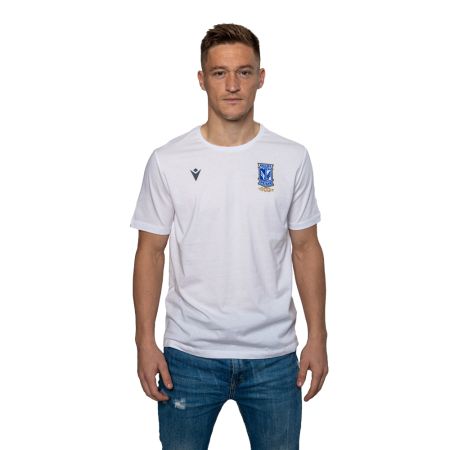 Koszulka Macron KOLE100RZ herb biała