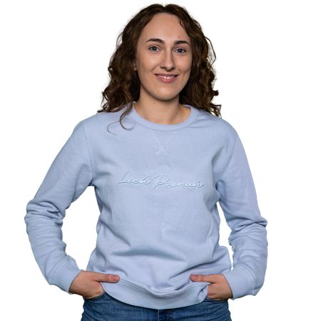 BLUZA DAMSKA LECH POZNAŃ BŁĘKITNA
