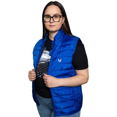 KAMIZELKA DAMSKA SKRZYDEŁKA NIEBIESKA
