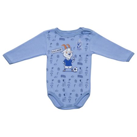 Body Długi Rękaw Koziołek Niebieskie