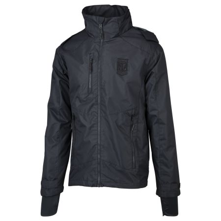 KURTKA Z KAPTUREM HERB CZARNA