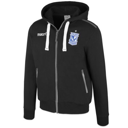 BLUZA ROZPINANA KOLEJORZ MACRON CZARNA