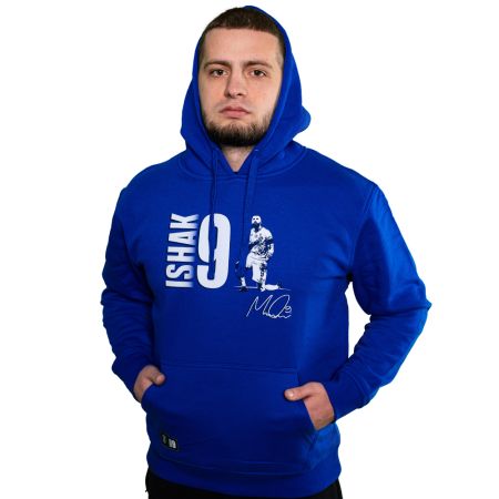 BLUZA ISHAK9 NIEBIESKA