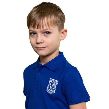KOSZULKA DZIECIĘCA POLO NIEBIESKA