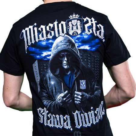 Koszulka miasto złą sławą owiane FTF czarna