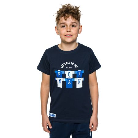 KOSZULKA DZIECIĘCA THE POZNAN EST.2010 GRANATOWA