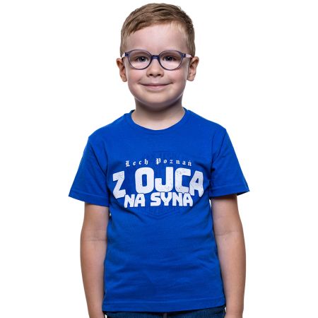 KOSZULKA DZIECIĘCA Z OJCA NA SYNA FTF NIEBIESKA