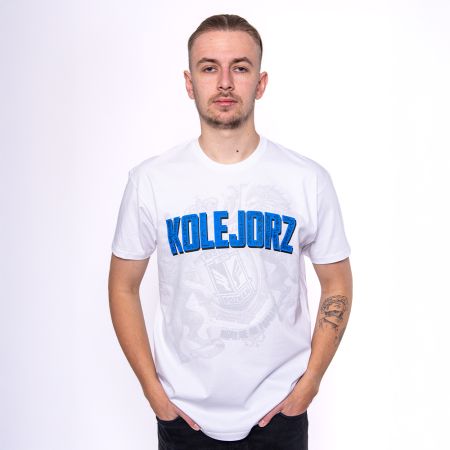 KOSZULKA KOLEJORZ LWY BIAŁA