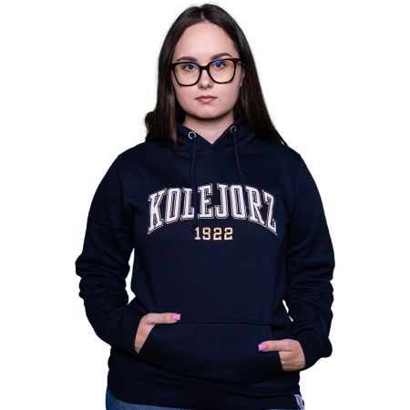 BLUZA DAMSKA KOLEJORZ 1922 GRANATOWA