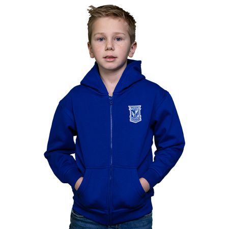 BLUZA DZIECIĘCA ROZPINANA LECH HERB NIEBIESKA