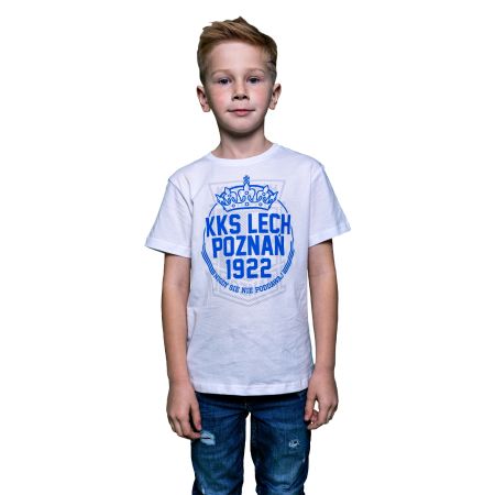 Koszulka Dziecięca Lech Krąg Biała