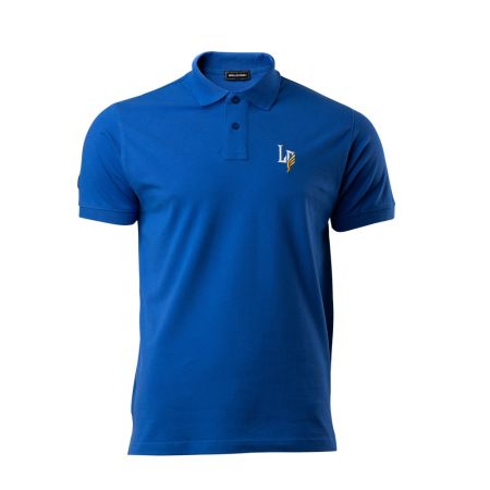 Koszulka polo LP niebieska