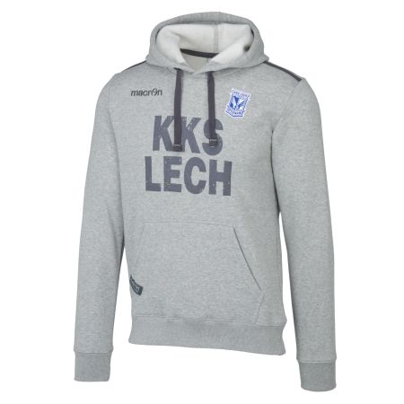 BLUZA KKS Lech Macron Szara