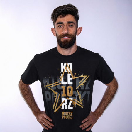 KOSZULKA MISTRZ POLSKI 2026 CZARNA