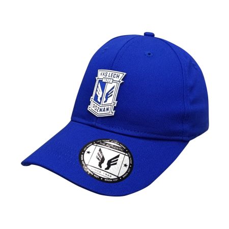 CZAPKA BASEBALLOWA HERB GUMKA NIEBIESKA