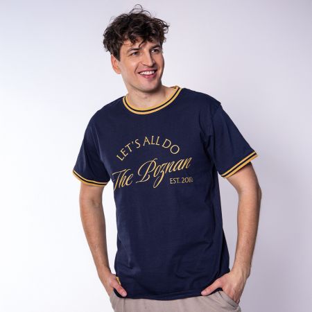 KOSZULKA PREMIUM THE POZNAN EST.2010 GRANATOWA