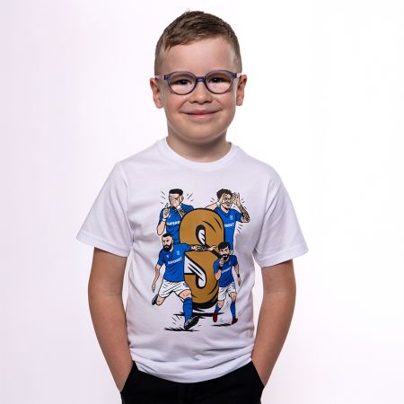 KOSZULKA DZIECIĘCA MISTRZOWIE BIAŁA