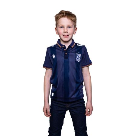 Koszulka meczowa dziecięca 2022/2023 Kolejowa Granatowa