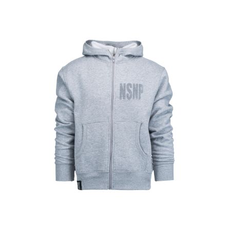 BLUZA ROZPINANA NSNP SZARA