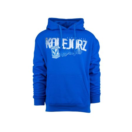 Bluza Lifestyle z kapturem niebieska