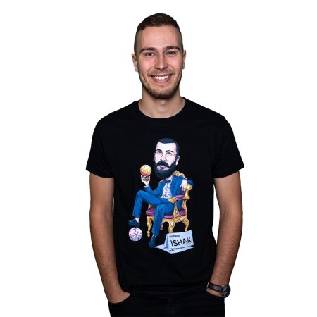 KOSZULKA ISHAK KING CZARNA