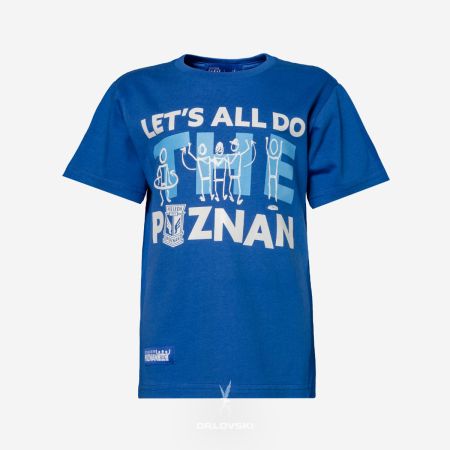 KOSZULKA DZIECIĘCA HOW TO DO THE POZNAN NIEBIESKA