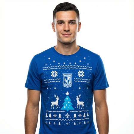 KOSZULKA ŚWIĄTECZNA HERB NIEBIESKA