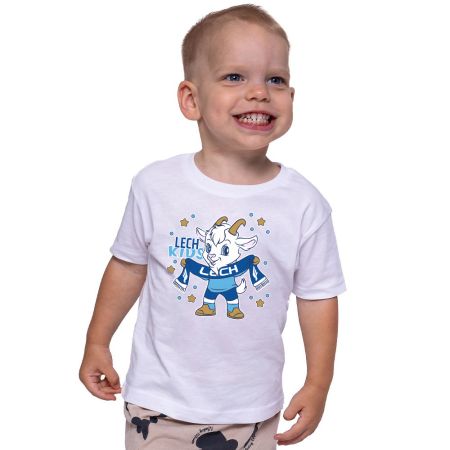 KOSZULKA DZIECIĘCA KOZIOŁEK KIDS BIAŁA