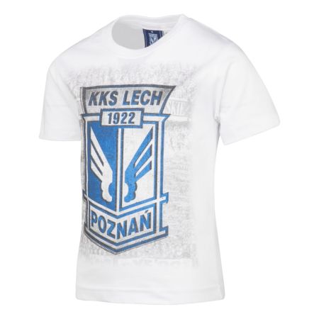 Koszulka Dziecięca Herb kibice Biała