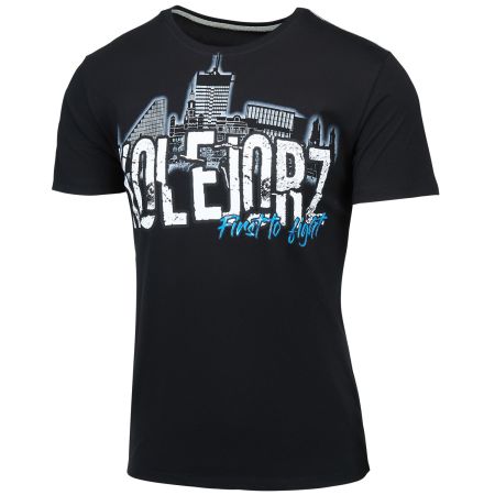 KOSZULKA FIRST TO FIGHT CZARNA