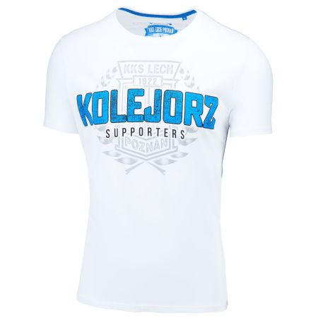 KOSZULKA KOLEJORZ SUPPORTERS BIAŁA