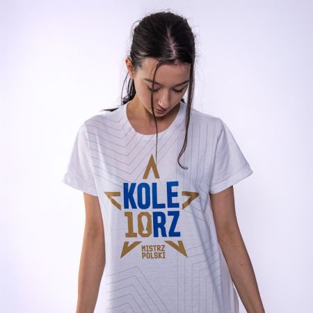 KOSZULKA DAMSKA MISTRZ POLSKI 2026 BIAŁA