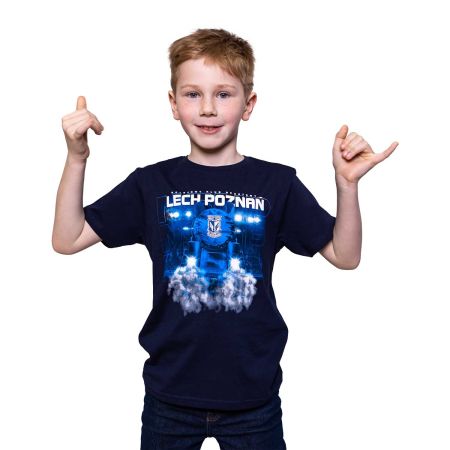 Koszulka Dziecięca LP Lokomotywa Granatowa
