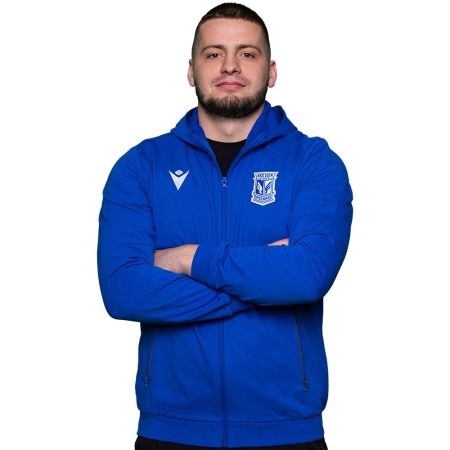 BLUZA MACRON ROZPINANA LECH NIEBIESKA